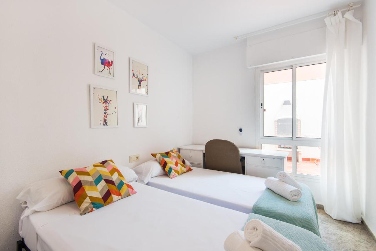 Center Location & Parking Free With Largeterrace & Bbq Appartement Málaga